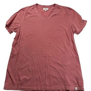 AG Adriano Goldschmied T Shirt Womens Large V‎ Neck Short Sleeve Top Tee